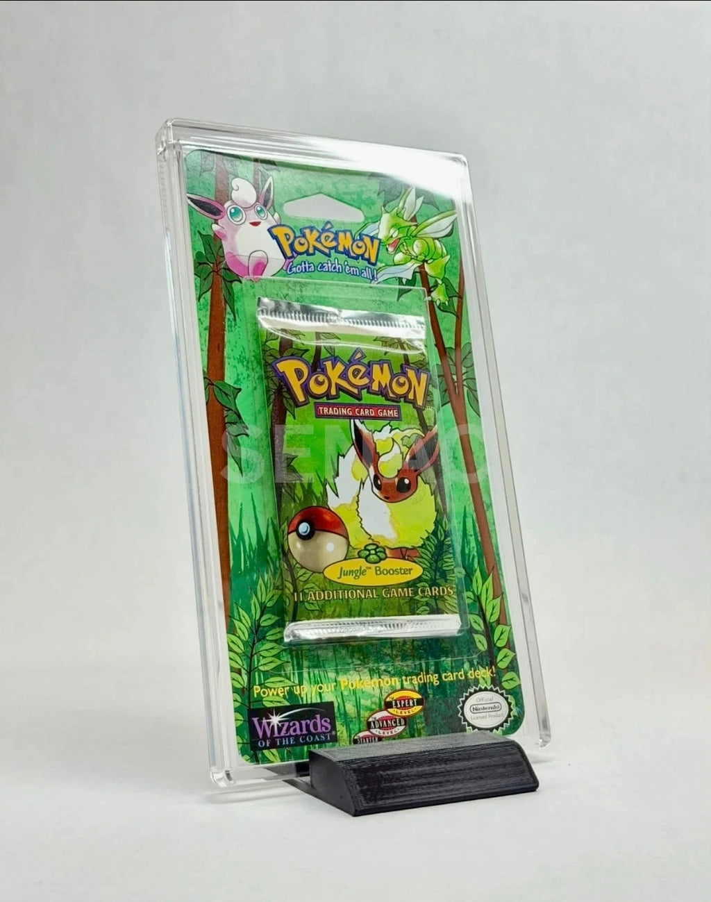 WOTC Blister Pack Clear Acrylic Case