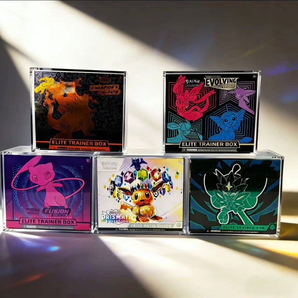 TCG Elite Trainer Box (ETB) Dedicated Acrylic Display Box