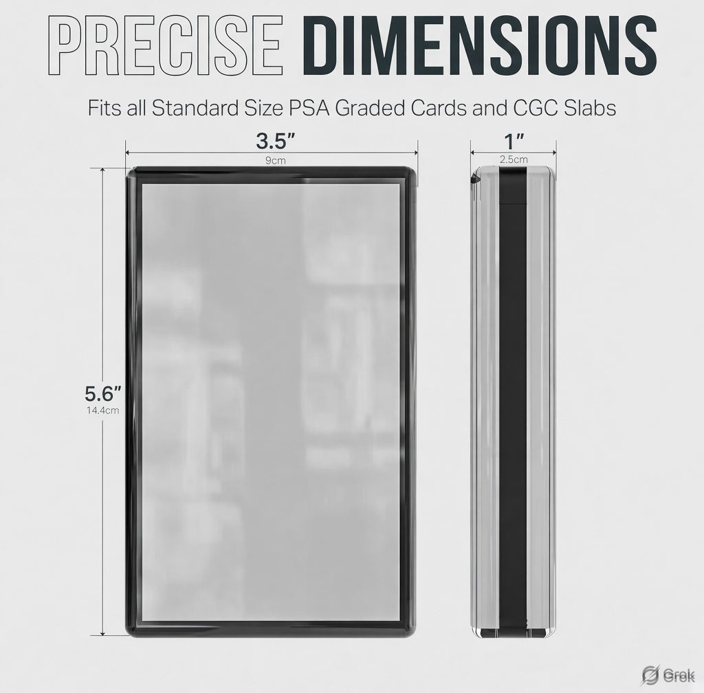 Single Graded Trading Card Case