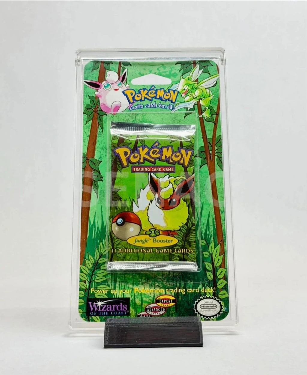 WOTC Blister Pack Clear Acrylic Case